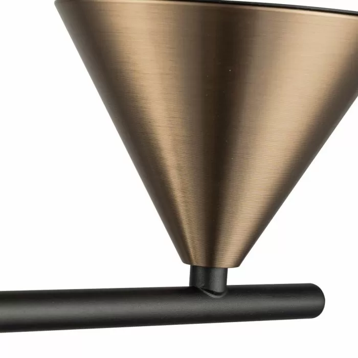 LP9031-2W Spot black and copper HORN Lampardi  - img 7