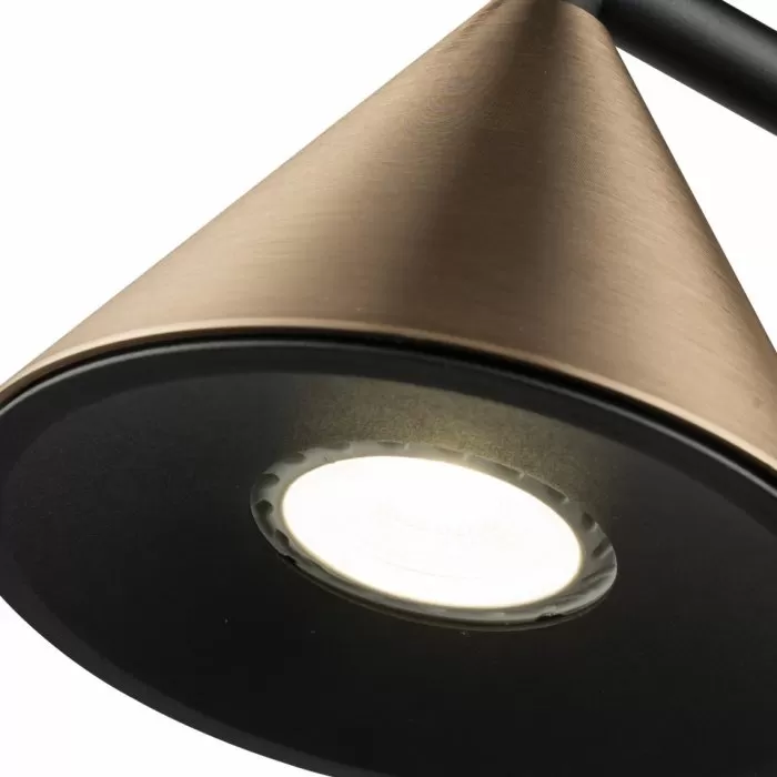 LP9031-2W Spot black and copper HORN Lampardi  - img 5