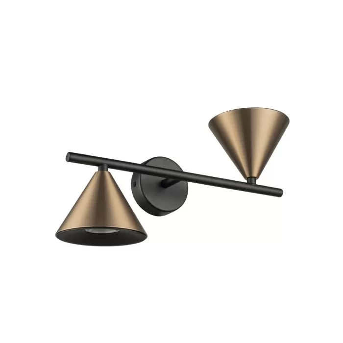 LP9031-2W Spot black and copper HORN Lampardi  - img 4