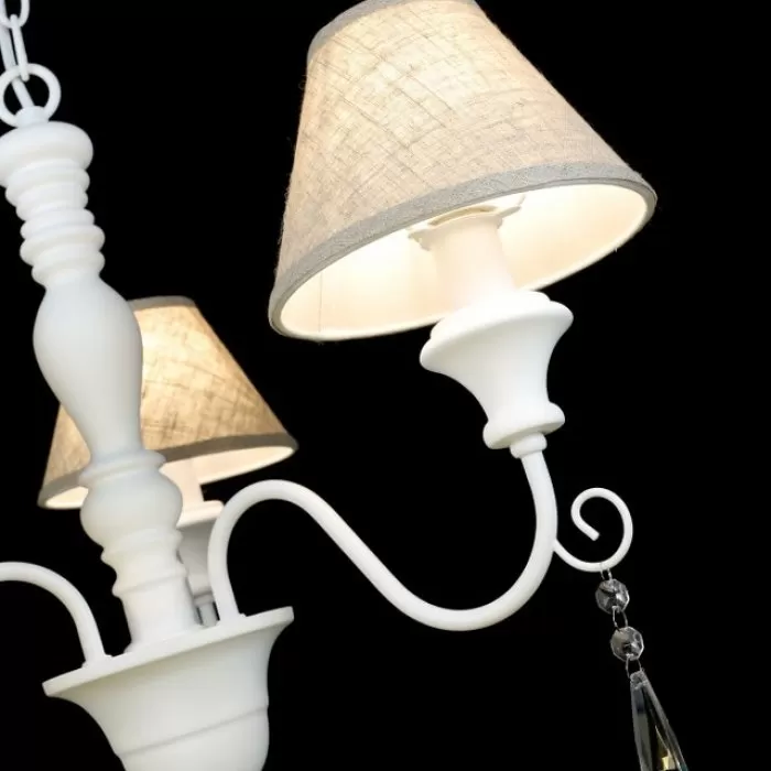 LP256-3 Lustra Provence Lampardi 3x40w E14/ H43-115cm D57cm - img 3