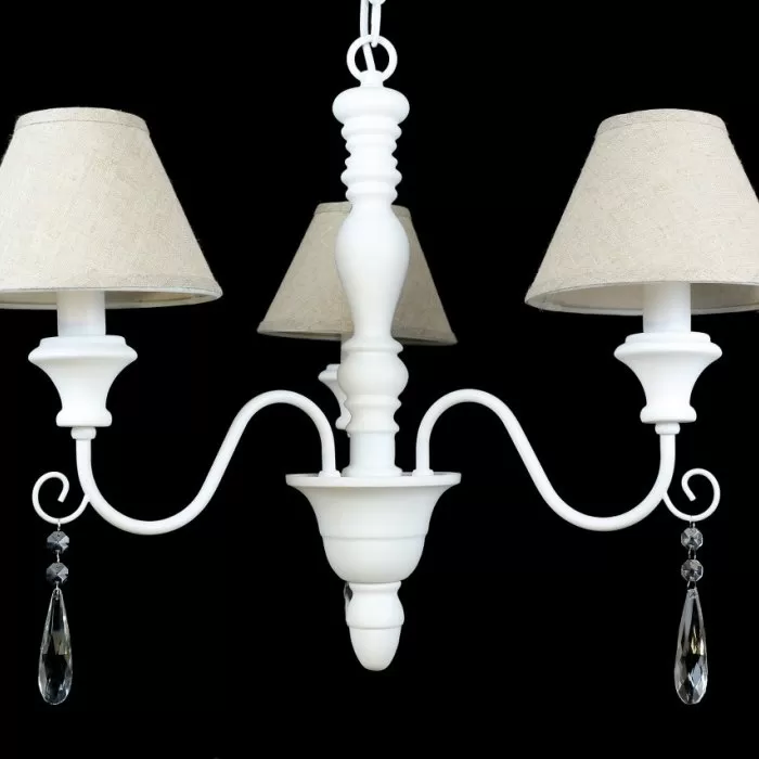 LP256-3 Lustra Provence Lampardi 3x40w E14/ H43-115cm D57cm - img 2