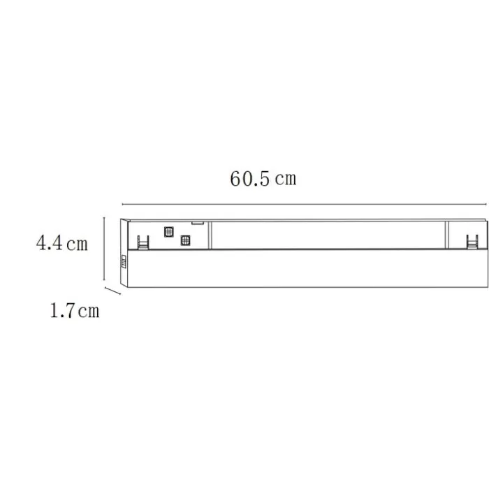 LP9115-difuser-60 Slim Magnetic Lampardi  - img 2