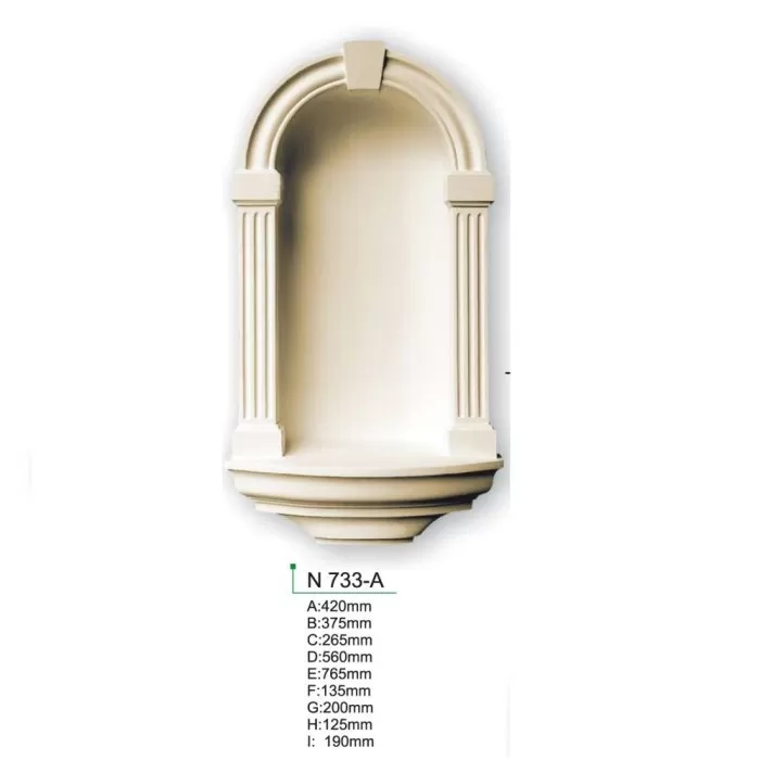 N733A Nisa Gaudi Decor 420x375x765 - img 1