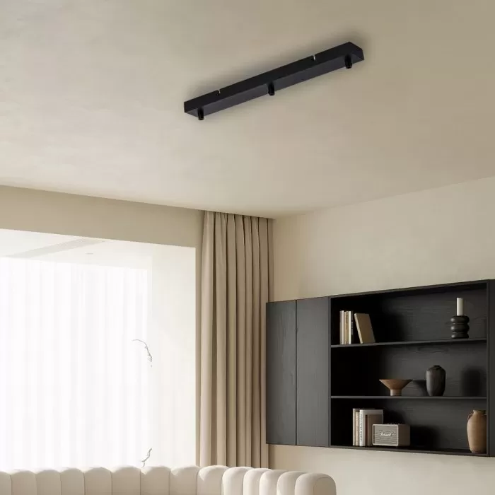 LP764-L3BK Baza in linie 3 fire Thin Lampardi 43.0x5.5cm - img 2