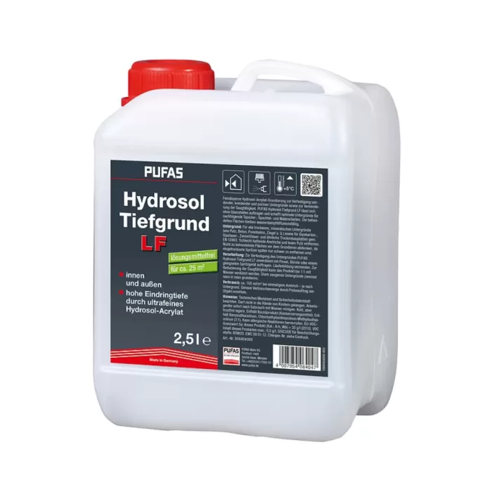 Grunt Art.06404 Hydrosol-Tiefengrund LF 2,5L, transparent - img 1