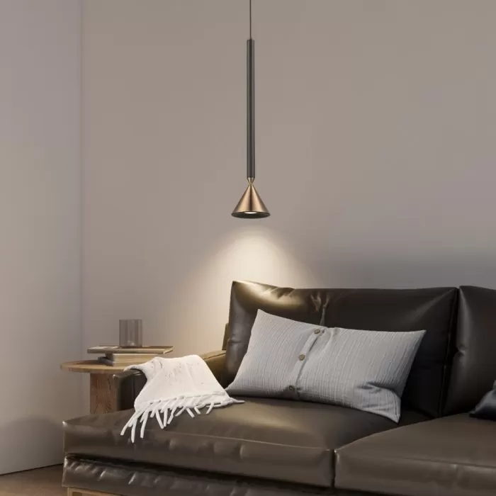LP9031-1P Suspensie black and copper HORN Lampardi  - img 2