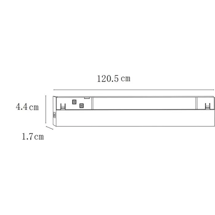 LP9115-difuser-120 Slim Magnetic Lampardi  - img 2