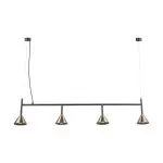 LP9031-4P Suspensie black and copper HORN Lampardi  - img 1