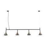 LP9031-4P Suspensie black and copper HORN Lampardi  - img 4