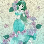 DX4-080 Jasmin Pale Flowers 200*280cm - img 1