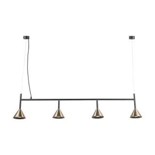 LP9031-4P Suspensie black and copper HORN Lampardi 