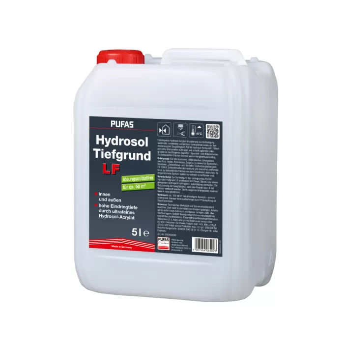 Grunt Art.06402 Hydrosol-Tiefengrund LF 5L, transparent - img 1
