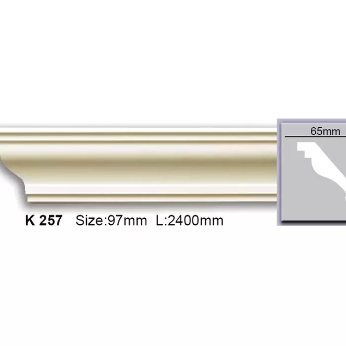 K257 (AB180) Cornisa neted Harmony 72x65x2400 - img 1
