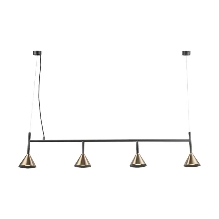 LP9031-4P Suspensie black and copper HORN Lampardi  - img 1