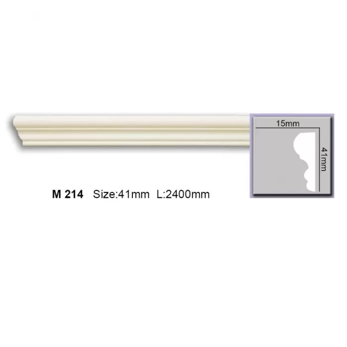 M214 (AD325) Molding ornament Harmony 41x15x2400 - img 1