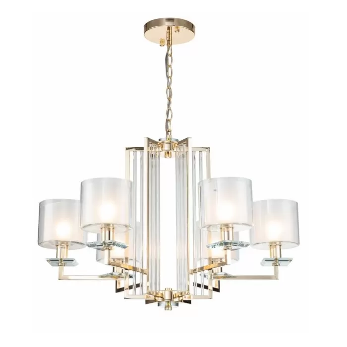 LP491-6 Lustra Stermer Lampardi 6x40w E14/H60-120cm D74cm - img 1