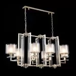 LP491-8 Lustra Stermer Lampardi 8x40w E14/H60-120cm D110cm - img 2