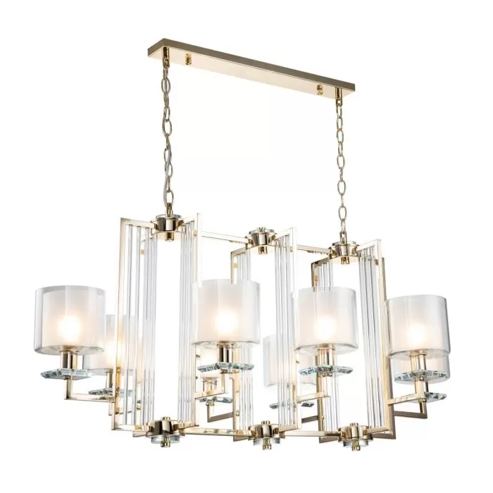 LP491-8 Lustra Stermer Lampardi 8x40w E14/H60-120cm D110cm - img 3