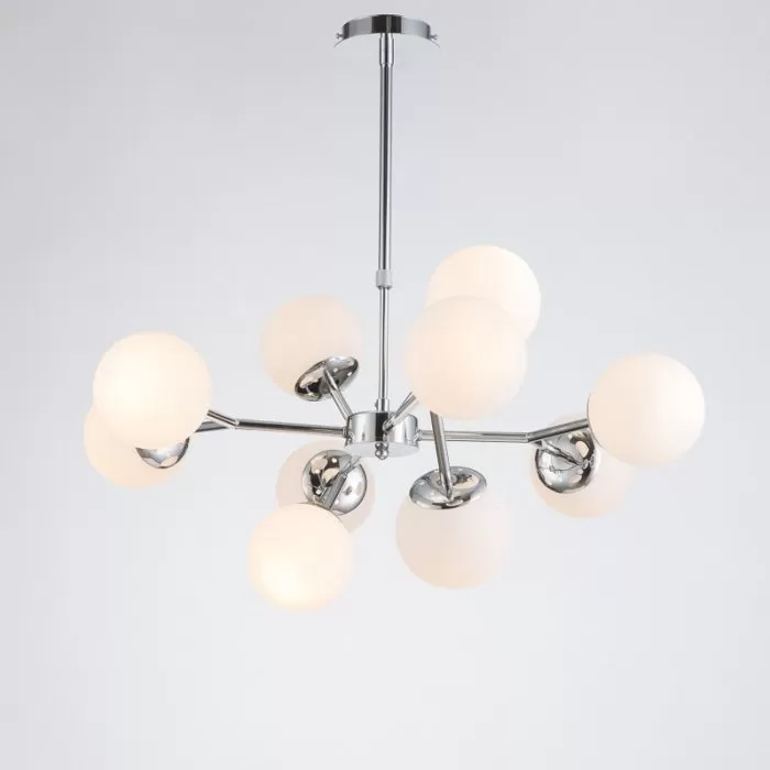 LP547-10C Lustra Balbo Lampardi 10x40w E14/H60-80cm D85cm - img 3