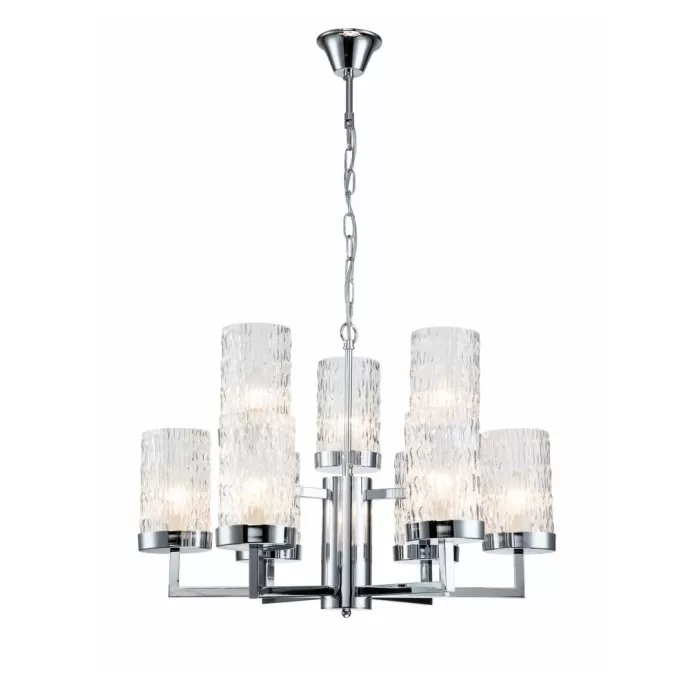 LP4001-9 Lustra Veneto Lampardi 9x40w E14/H65-100cm D65cm - img 1