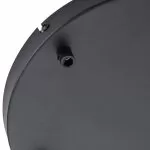 LP764-R5BK Baza rotunda 5 fire Thin Lampardi H4cm D25cm black - img 6