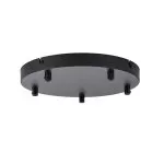 LP764-R5BK Baza rotunda 5 fire Thin Lampardi H4cm D25cm black - img 4