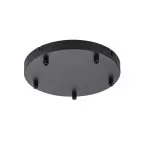 LP764-R5BK Baza rotunda 5 fire Thin Lampardi H4cm D25cm black - img 1