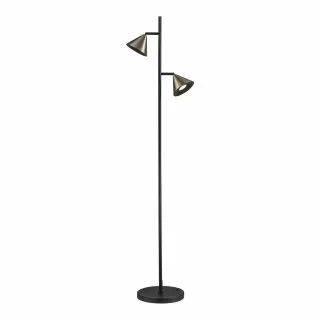 LP9031-2F Lampadar black and copper HORN Lampardi 