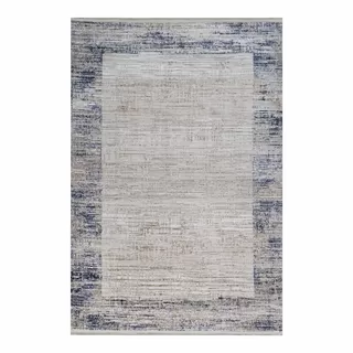 B754B Cream/ Blue Covor Kilim 200 x 290 Milat