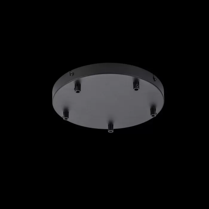 LP764-R5BK Baza rotunda 5 fire Thin Lampardi H4cm D25cm black - img 8
