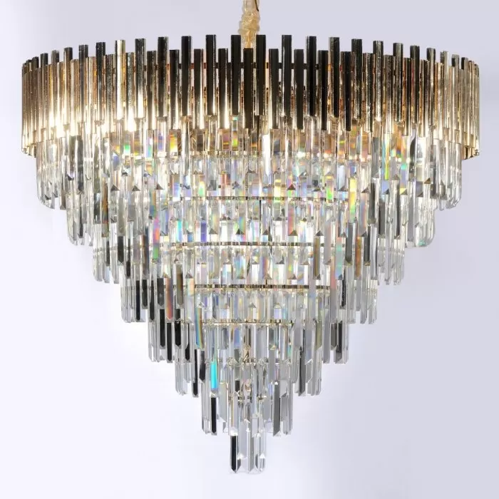 CLN151-D100 Lustra Gatsby Cellini 35x40w E14/ H87-190cm D100cm - img 2