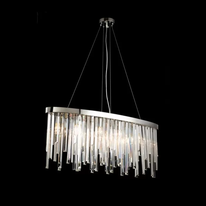 CLN180-L90 Lustra Dea Cellini 10x40w E14/H60-140cm D90cm - img 3