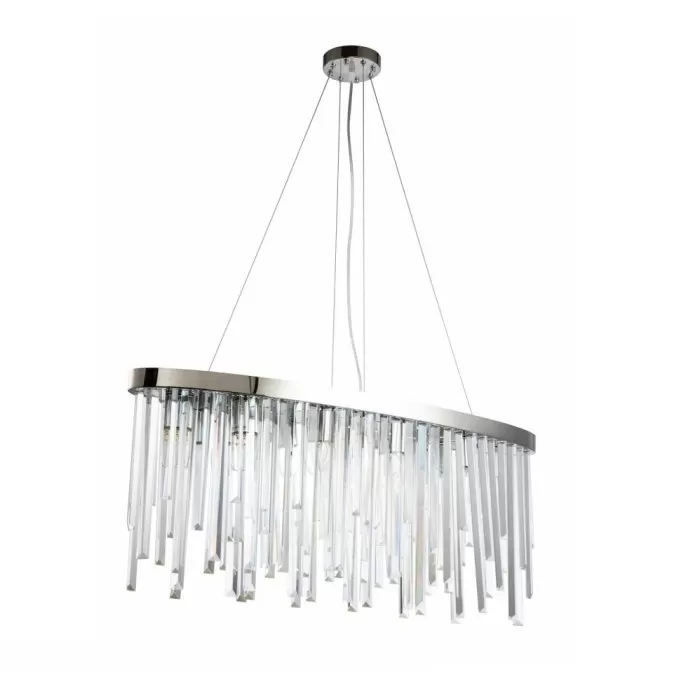 CLN180-L90 Lustra Dea Cellini 10x40w E14/H60-140cm D90cm - img 1