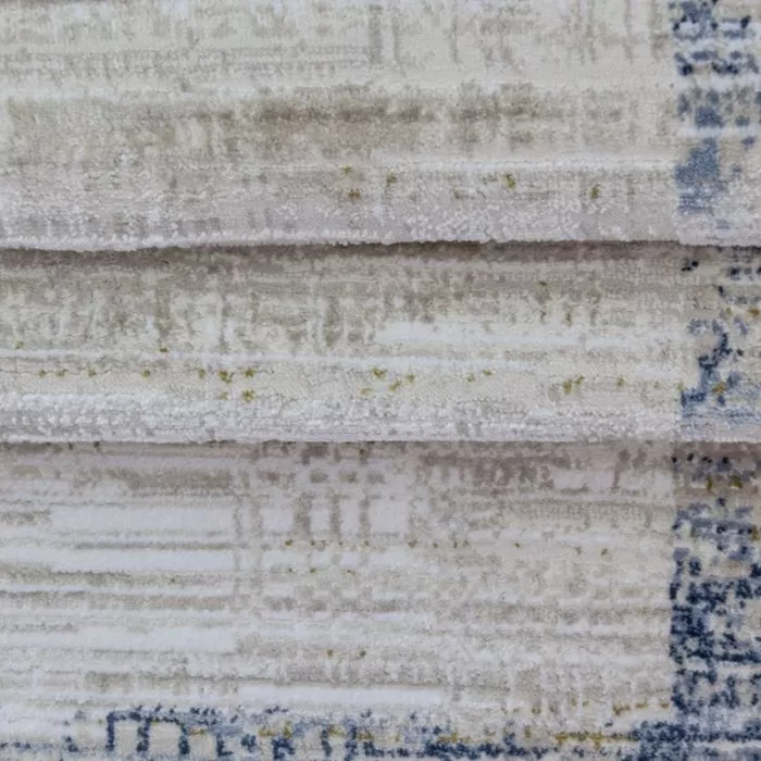 B754B Cream/ Blue Covor Kilim 200 x 290 Milat - img 5