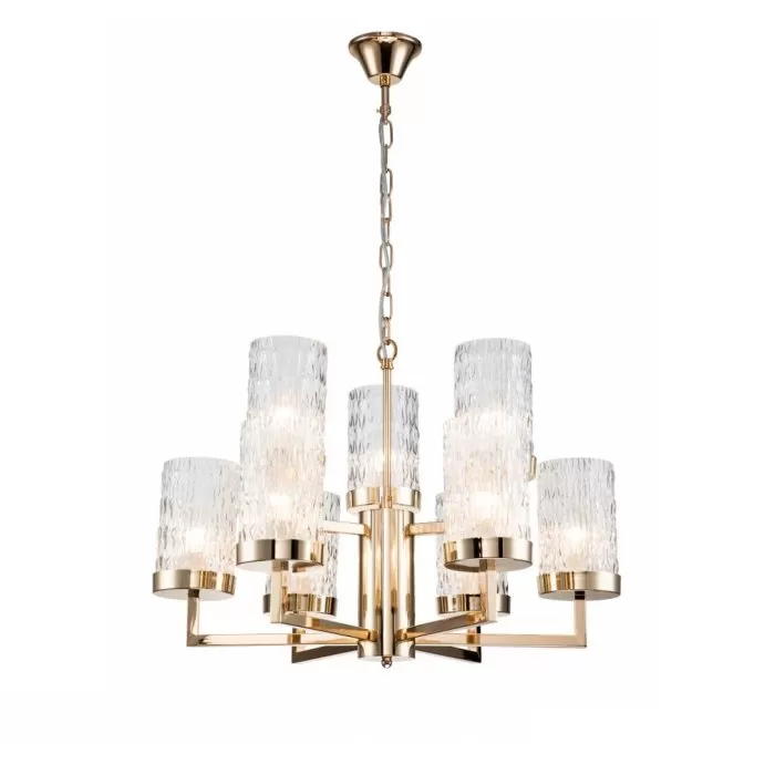 LP4002-9 Lustra Veneto Lampardi 9x40w E14/H65-100cm D65cm - img 1