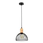 FL678-D25 Lustra Tala Flitz Metal Black E27/1 D25*H23 - img 3