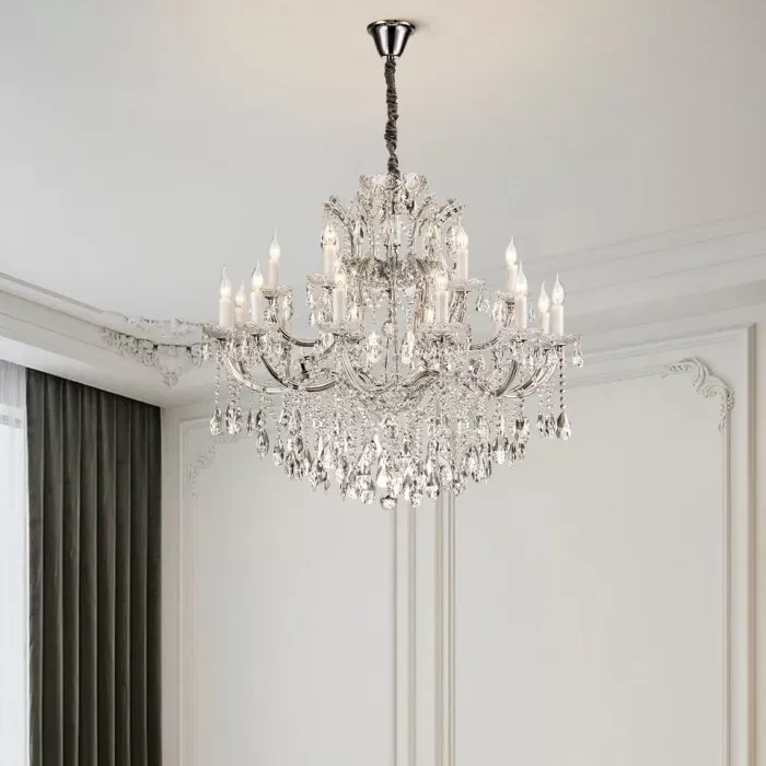 CLN123-18 Lustra CH TERESA Cellini E14-18*60W (1x2 cutii) - img 2