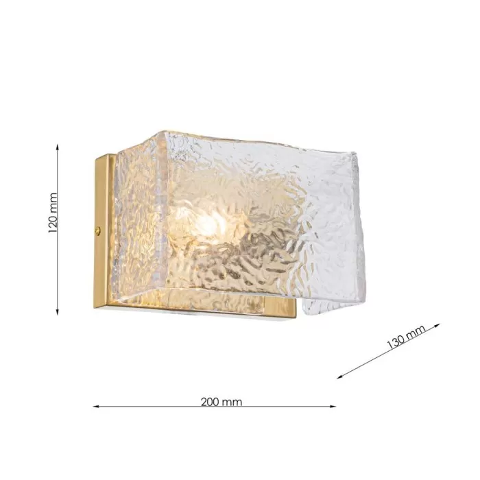 CLN1008-1W Aplica California Cellini W20H13cm - img 3