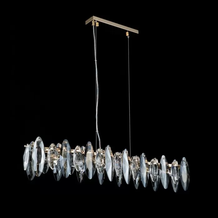CLN168-L100 Lustra Grota Cellini 6x40w E14/H20-120cm D100cm - img 4