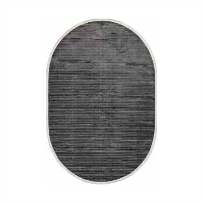 5605A_Z8421 Grey Covor Sila Lux 160 x 230_Oval - img 1