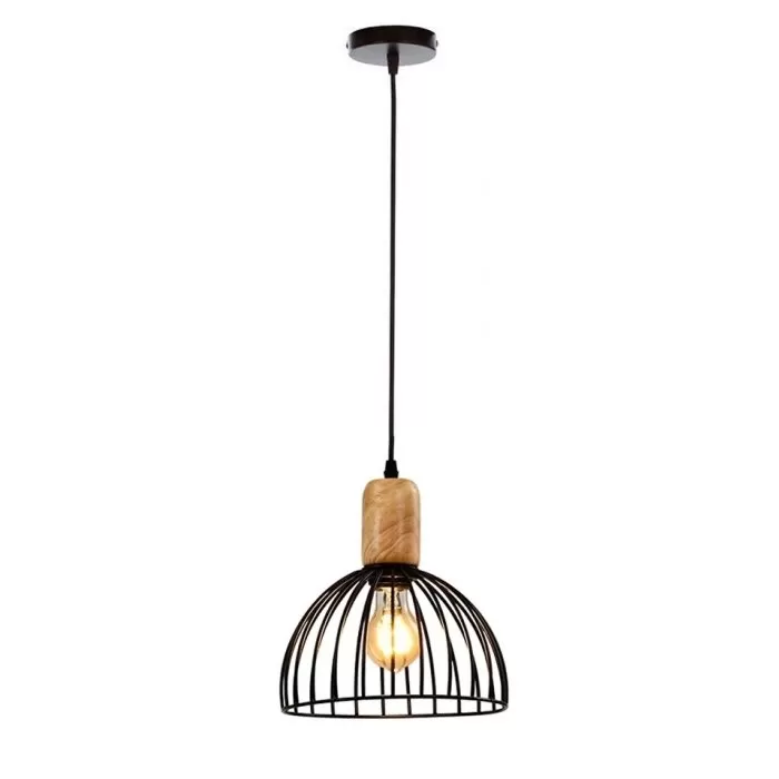 FL678-D25 Lustra Tala Flitz Metal Black E27/1 D25*H23 - img 1