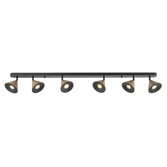 LP9031-6C Suspensie black and copper HORN Lampardi  - img 1
