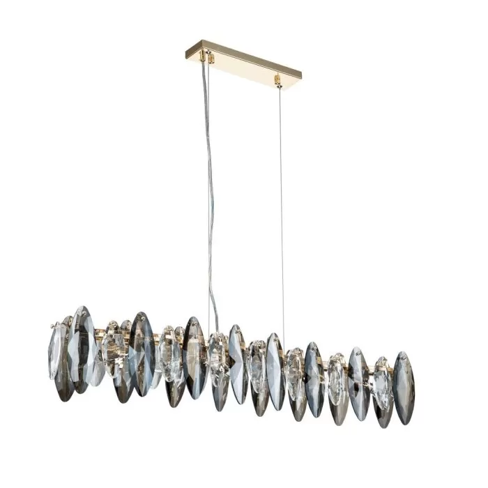 CLN168-L100 Lustra Grota Cellini 6x40w E14/H20-120cm D100cm - img 3