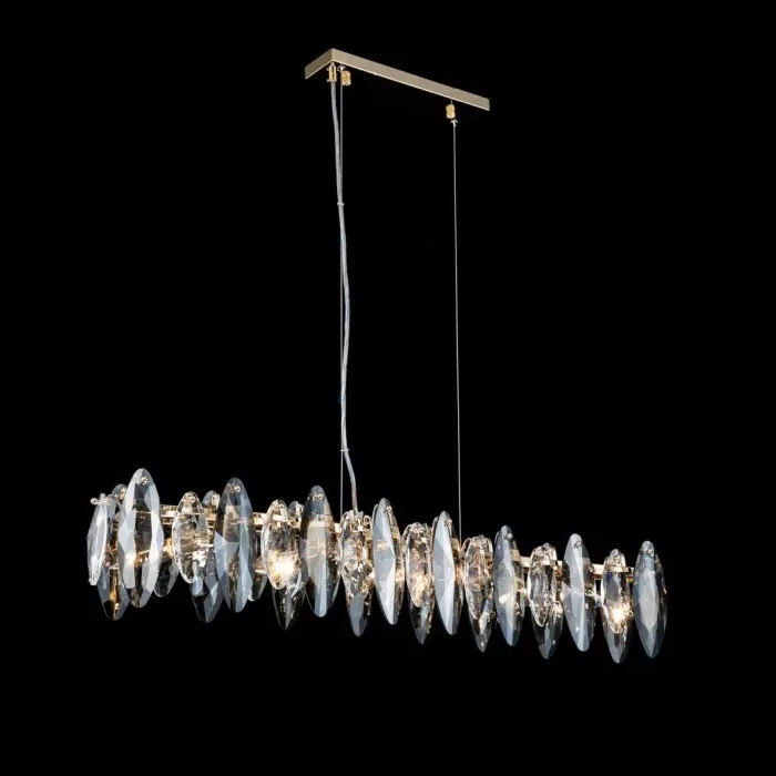 CLN168-L100 Lustra Grota Cellini 6x40w E14/H20-120cm D100cm - img 2