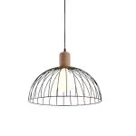 FL678-D45 Lustra Tala Flitz Metal Black E27/1 D45*H32CM - img 3