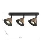 LP9031-3WC Suspensie black and copper HORN Lampardi  - img 3