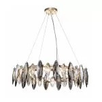 CLN168-D80 Lustra Grota Cellini 12x40w E14/H50-120cm D80cm - img 1