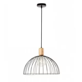 FL678-D45 Lustra Tala Flitz Metal Black E27/1 D45*H32CM