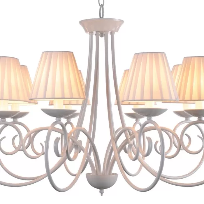 LP282-8 Lustra Francis Lampardi 8x40w E14/ H56-120cm D76cm - img 2