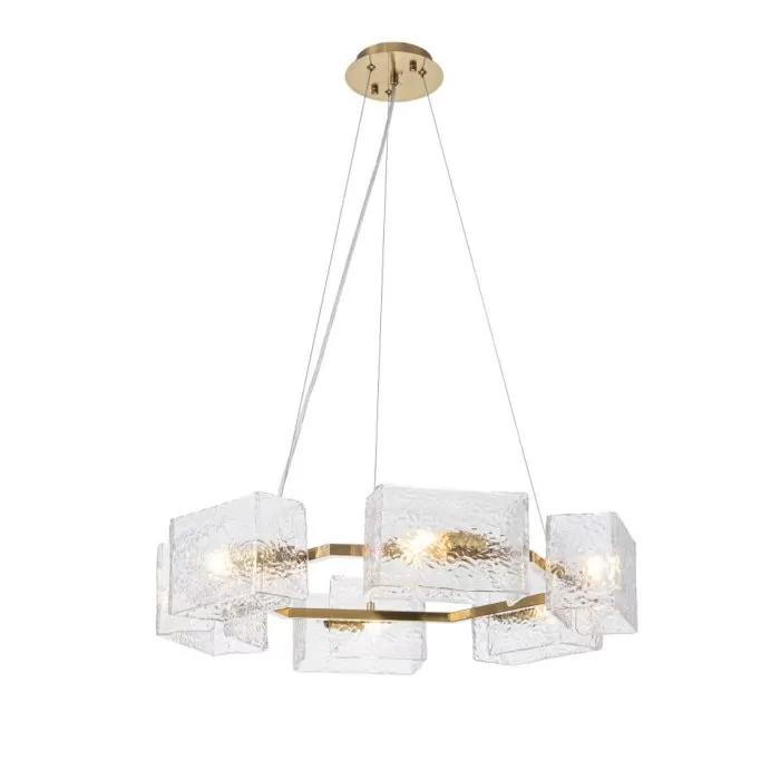 CLN1008-D70 Lustra California Cellini 6xE14D69cm - img 1